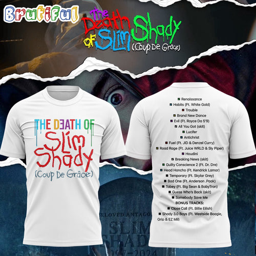 Eminem The Death Of Slim Shady T Shirt