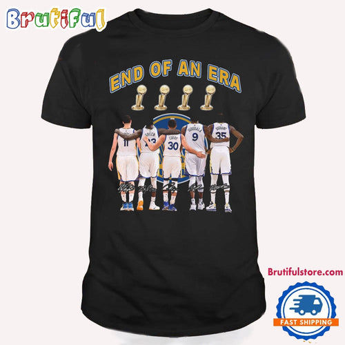 End Of An Era Milwaukee Brewers Signature T Shirt