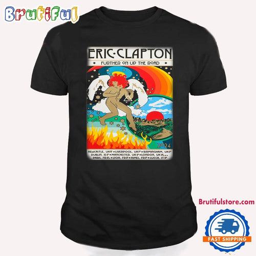 Eric Clapton European Tour 2024 T Shirt