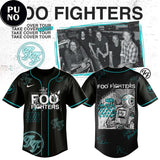 Foo Fighters Take Cover Tour 2026 Baseball Jersey