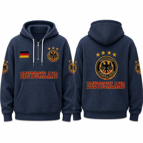Germany World Cup 2026 Waffle Quarter Zip Hoodie