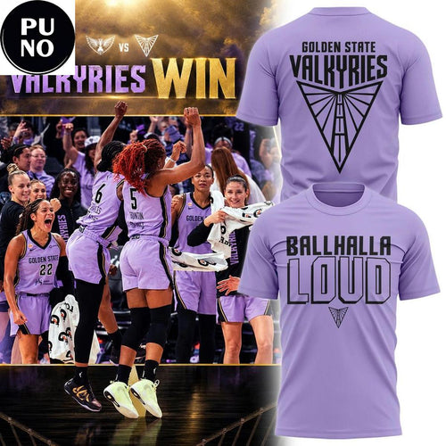 Golden State Valkyries 2026 Ballhalla Loud T-shirt