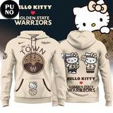 Golden State Warriors x Hello Kitty Night 2026 Beige Hoodie