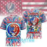 Grateful Dead Celebrating 250th Anniversary America Special Shirt