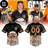Great Lakes Loons x Peanuts Night 2026 Halloween Personalized Baseball Jersey