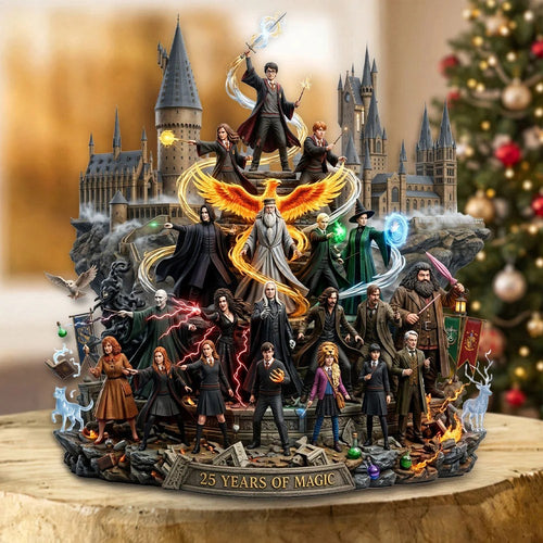 Harry Potter 25th Anniversary Custom Shape Acrylic Plaque – TMTHU10186