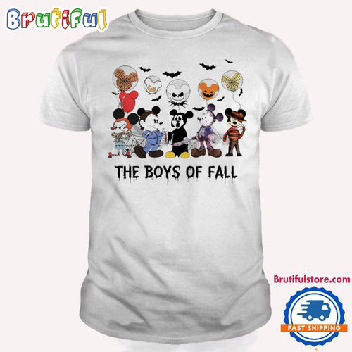 Horror Characters The Boys Of Fall T Shirt