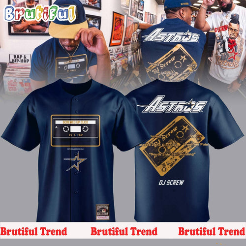 Houston Astros Baseball x DJ Screw 2024 Jersey Shirt