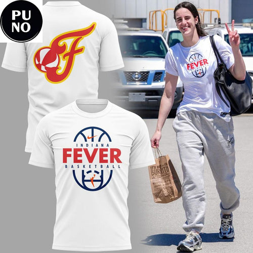 Indiana Fever 2026 Caitlin Clark White T-Shirt