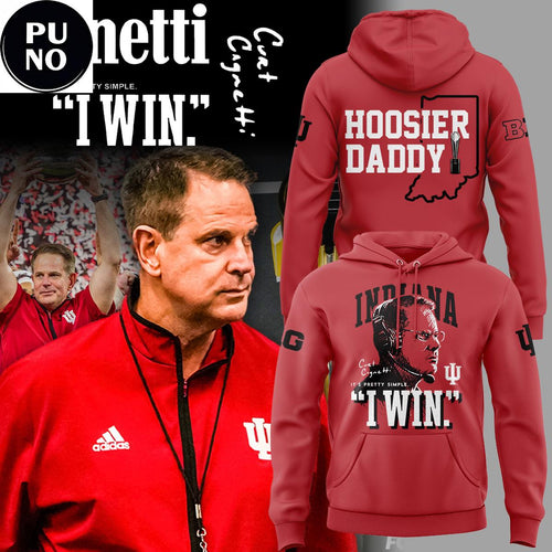 Indiana Hoosiers Coach Curt Cignetti Hoosiers Daddy Hoodie T-Shirt