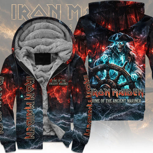 Iron Maiden 3D Fleece Zip Hoodie – TMTHU10234