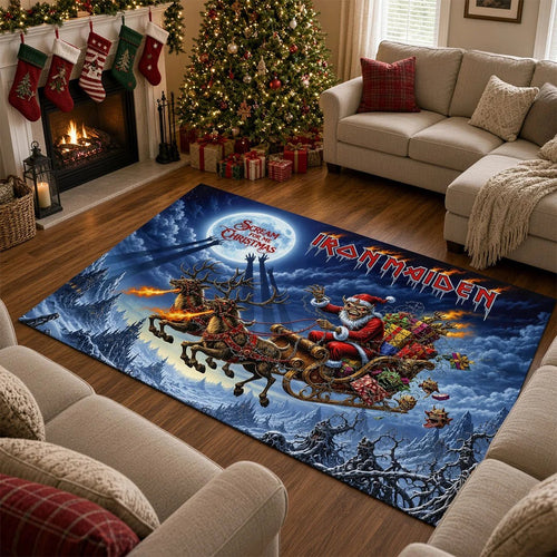 Iron Maiden Rectangular Rug – HOATT26892