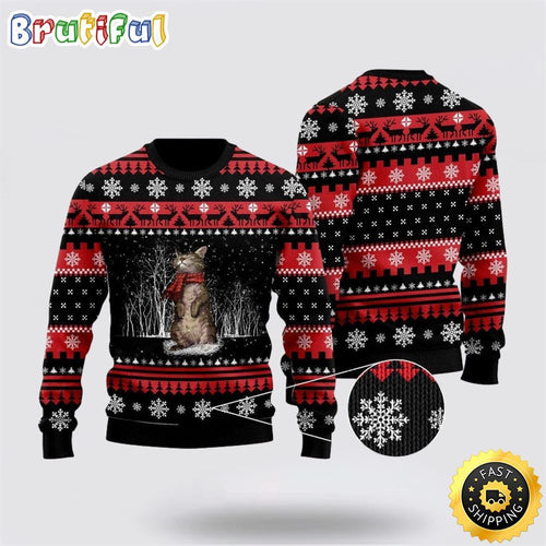 It’S The Most Wonderful Time Of The Year Ugly Christmas Sweater Perfect Christmas Gift For Cat Lover