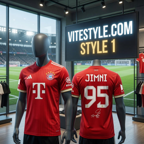 Jimin BTS Bayern Munich Jersey