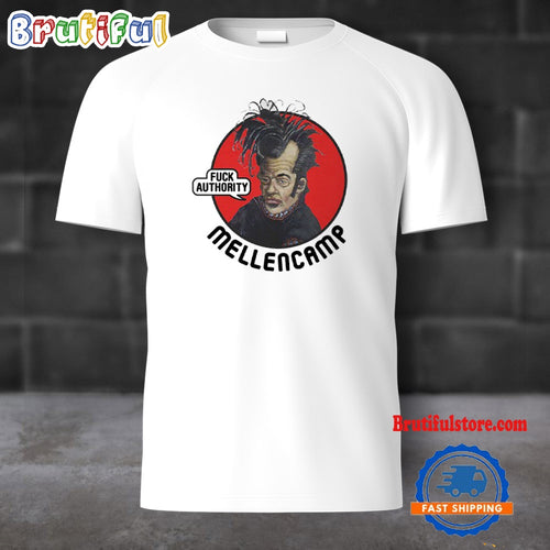 John Mellencamp F Authority Art Prints T Shirt
