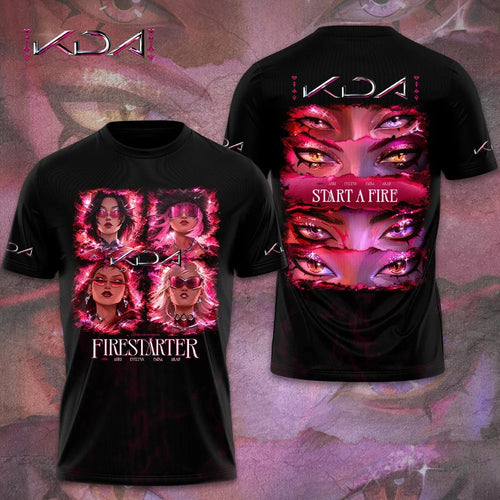 League of Legends K/DA FIRESTARTER 3D Apparel – GNE9135