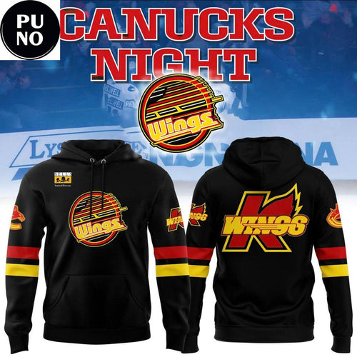 Kalamazoo Wings x Canucks Night 2026 Hoodie