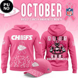 Kansas City Chiefs October Breast Cancer Awareness Month 2026 Hoodie