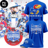 Kansas Jayhawks Baseball Big 12 champions 2026 T-Shirt
