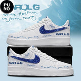 Karol G Album No Me Arrepiento De Sentir Tanto 2026 Custom Name Air Force 1 Shoes