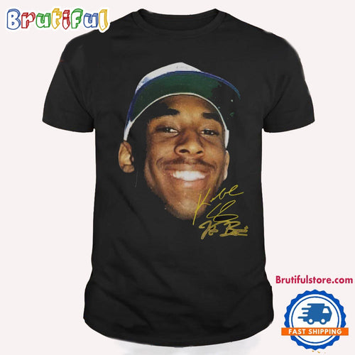 Kobe Bryant Rookie Draft Day Throwback Graphics Basketball T Shirt