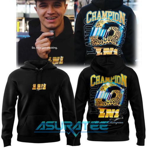 Lando Norris 2025 F1 World Champion Limited Edition Hoodie