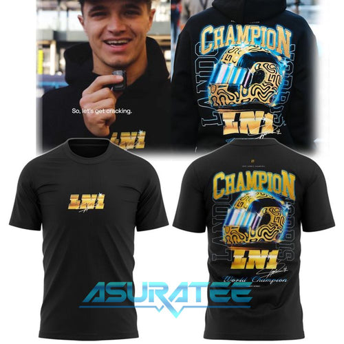 Lando Norris 2025 F1 World Champion Limited Edition Shirt