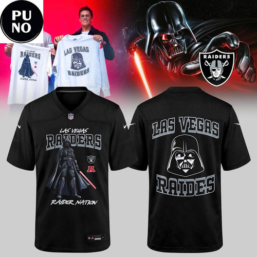 Las Vegas Raiders x Darth Vader 2026 Football Jersey