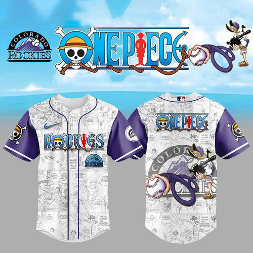 Limited Edition Colorado Rockies One Piece Night Game Jersey