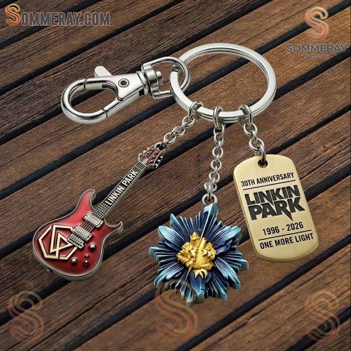 Linkin Park 30th Anniversary 1996-2026 One More Light Keychain