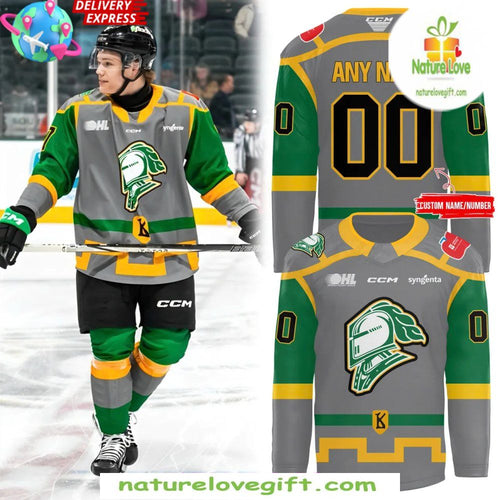 2026 London Knights Midwest Division Champions Jersey