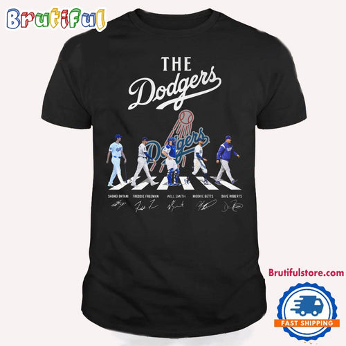 Los Angeles Dodgers Go On The Road Signature T Shirt