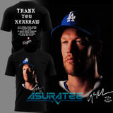 Los Angeles Dodgers Thank You Clayton Kershaw Limited Edition Shirt