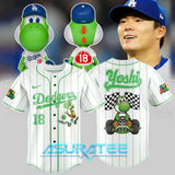 Los Angeles Dodgers Yoshinobu x Yoshi 2026 Special Baseball Jersey