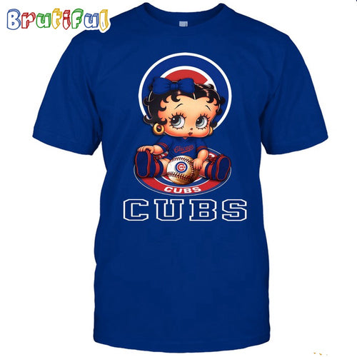 MLB Chicago T-Shirt Betty Boop Baseball Tshirt