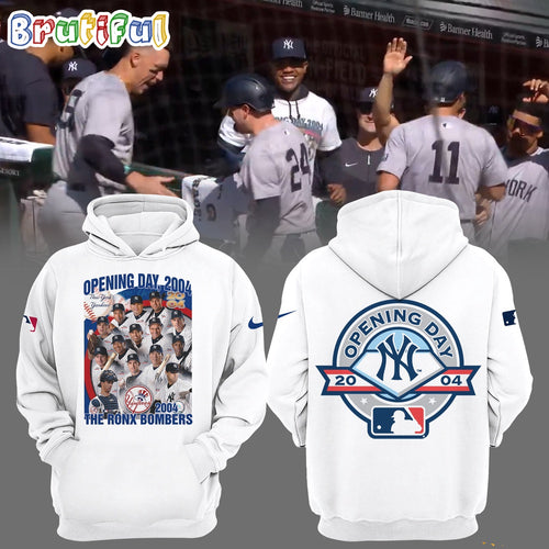 MLB New York Yankees Special Opening Day 2004 Hoodie