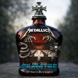 Metallica Metal Gods 45th Anniversary 1981-2026 Whisky Bottle