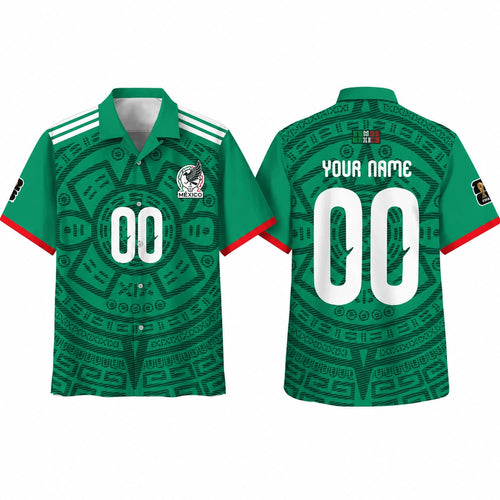 Mexico World Cup 2026 Hawaiian Shirt