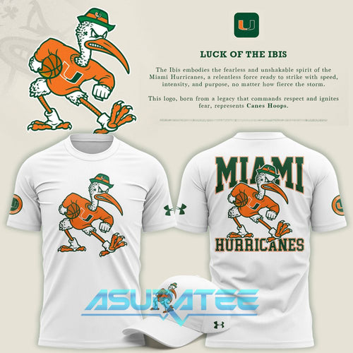 Miami Hurricanes Basketball “Luck of the Ibis” Limited Edition Shirt