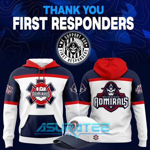Milwaukee Admirals 2025 Hometown Heroes Hoodie, Cap