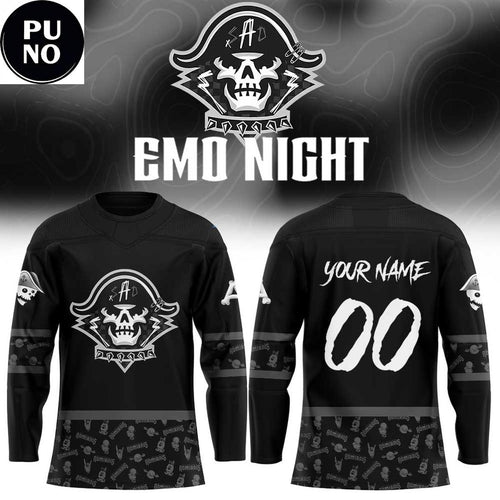 Milwaukee Admirals x Emo Night 2026 Personalized Hockey Jersey