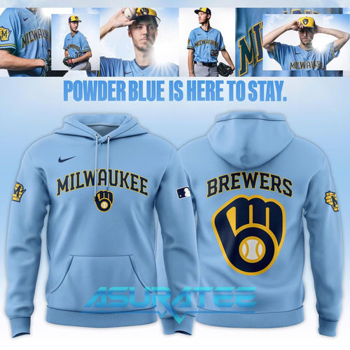 Milwaukee Brewers 2026 Powder Blue Special Hoodie Set