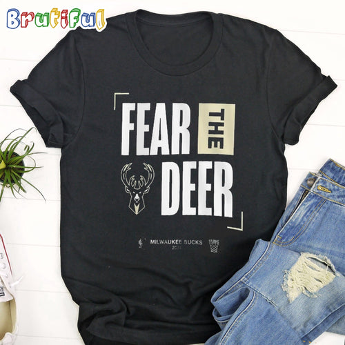 Milwaukee Bucks The Fear Deer 2024 Nba Playoffs Mantra T Shirt, Milwaukee Bucks 2024 Nba Playoffs Mantra Shirt