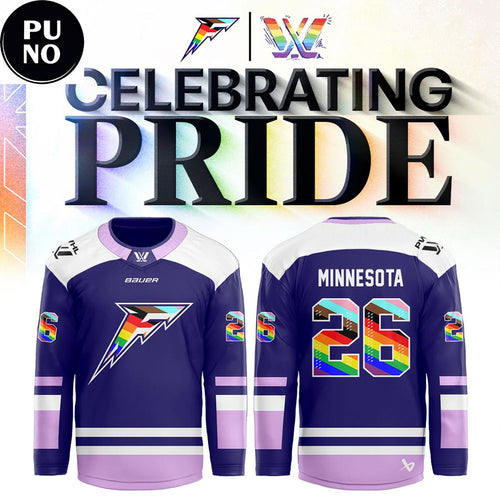 Minnesota Frost x Pride Night 2026 Personalized Hockey Jersey