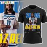 Minnesota Timberwolves Special Slam Tow Words Naz Reid 2024 T Shirt