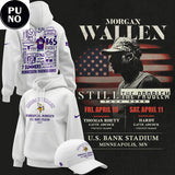 Minnesota Vikings x Morgan Wallen 2026 Still The Problem Tour Hoodie T-Shirt