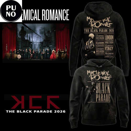 My Chemical Romance The Black Parade 2026 Tour in Liverpool Hoodie T-Shirt