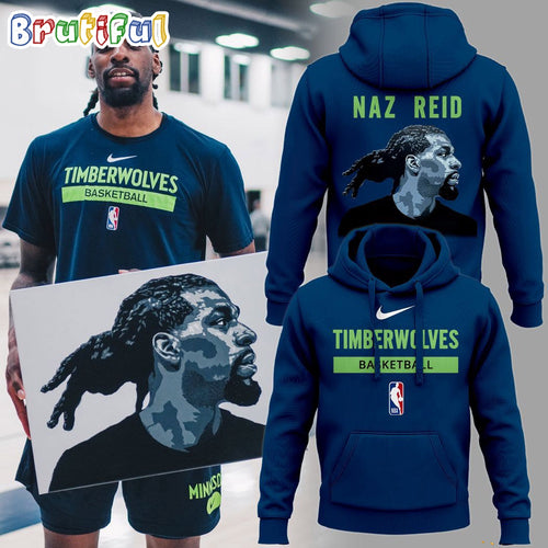 NBA Naz Reid Timberwolves Basketball 2024 Playoffs Hoodie