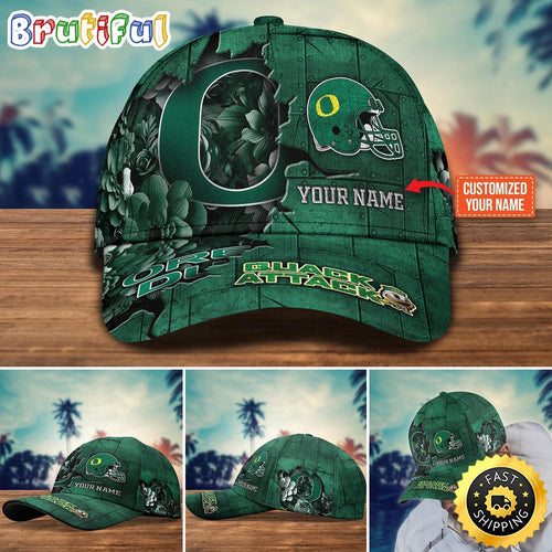 NCAA Oregon Ducks Baseball Cap Custom Hat For Fans