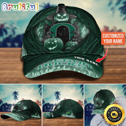 NCAA Oregon Ducks Baseball Cap Halloween Custom Cap For Fans